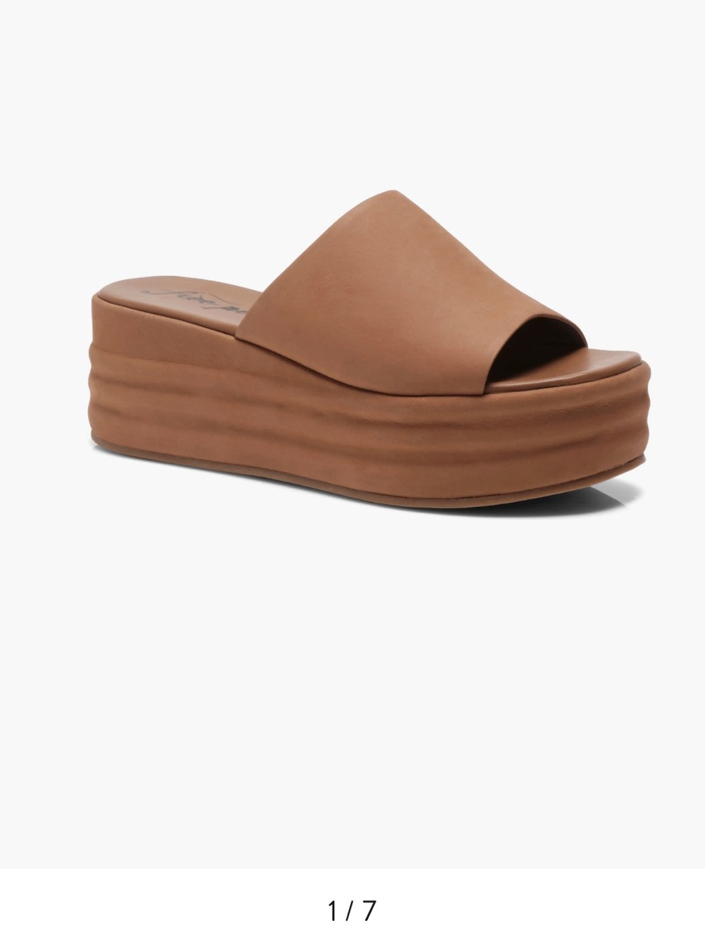Free People Harbor Platform Sandal